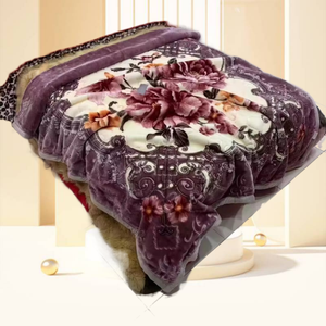 ผ้าห่มฮู้ดดี้แจ็คการ์ด วินเทอร์ เชอร์ปา แบบกำหนดเอง สำหรับใช้ในบ้าน เนื้อนุ่ม สบาย ฟู หนา สองชั้น ผลิตจากโพลีเอสเตอร์และผ้าฝ้าย มีหลายสี - Product Image 5