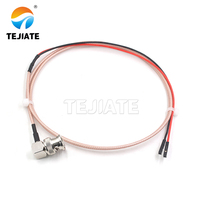 SMA DuPont Mâle Femelle 50 OHM RG316 RF Câble Coaxial BNC SMB TNC N MCX MMCX Connecteur UHF 2.54mm"