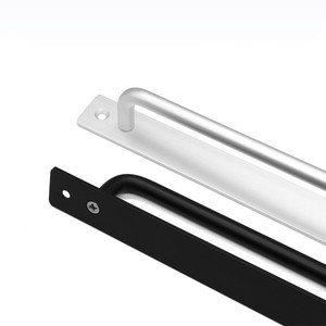 Aluminum Alloy <b>Door</b> Handle Black Silver Gold Minimalist Design Easy Installation Wooden <b>Door</b> Cabinet <b>Barn</b> <b>Door</b> Use - Product Image 2