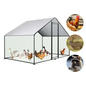 Cheap Easy Cleaning Garden Stainless Steel Chicken Outdoor Black Cages Chicken Coop Cages For Sale