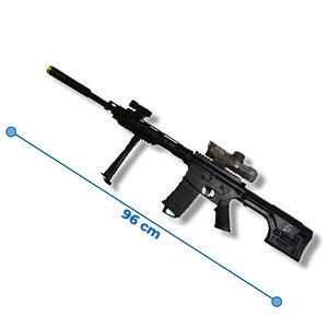 Rifle De Asalto Con Municin De Plastic 0.68 Caliber Para Juegos De Tiro Infantil Outdoor Use Elegate Brand - Product Image 1