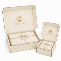 Cajas de Envío Personalizadas con Diseño a Color y Forro de Esponja, con Tiras de Desgarre para un Transporte Conveniente, para Almacenamiento de Calcetines y Compras