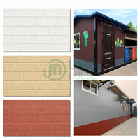 Panneau mural métallique isolé imperméable, léger, en mousse PU, pour la rénovation extérieure des villas