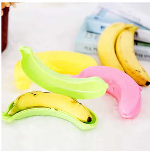 Boîte de rangement de <span class=keywords><strong>banane</strong></span> mignonne <span class=keywords><strong>Outils</strong></span> de fruits et légumes de voyage en plein air Conteneur de protection pour voyage Déjeuner Fruits Support de rangement pratique - Product Image 2