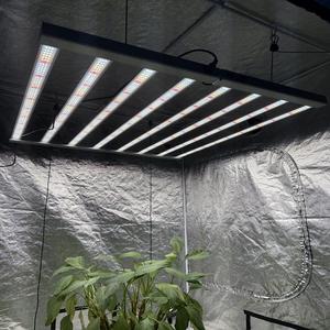 عرض ترويجي: مصباح نمو LED قابل للطي وقابل للتعتيم بـ 8 قضبان، 2.8 ميكرومول/جول، غطاء بلاستيكي مقاوم للصدمات، بيع بالجملة من المصنع لزراعة النباتات - Product Image 6