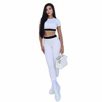 OEM ODM Op Maat Gemaakt Zachte Dames Sport Fitness Kleding Squat Proof Hoge Taille Ademend Workout Set Dames Yoga Kleding Set