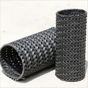 Good impact resistance and strong water collecting capacity hard permeable pipe plastic or synthetic pipes rigid type