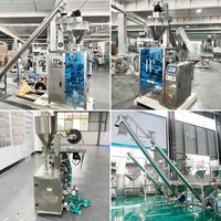 Machine de remplissage de poudre et de granulés pour emballage de café en sachet de 10 kg, sachet stand-up de 500 g pour lait, et emballage VFFS 5 pour farine et épices de 1 kg