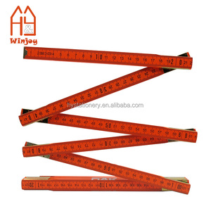 Règle en bois pliable personnalisée <span class=keywords><strong>de</strong></span> 2 m, règle <span class=keywords><strong>de</strong></span> <span class=keywords><strong>charpentier</strong></span> portable et pliable avec échelle métrique pour la construction et le bricolage - Product Image 6