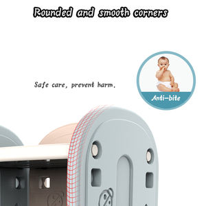 Feelkdis Décoration d'intérieur Organisateur moderne pour enfants Vêtements pour bébés Aliments Écologique Salon <span class=keywords><strong>Chambre</strong></span> Boîte de rangement en plastique Jouets - Product Image 6