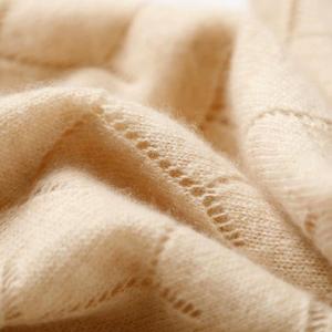 Bufanda de cachemira de punto suave para mujer, bufanda ligera y transpirable para otoño e invierno, uso diario y al aire libre - Product Image 4