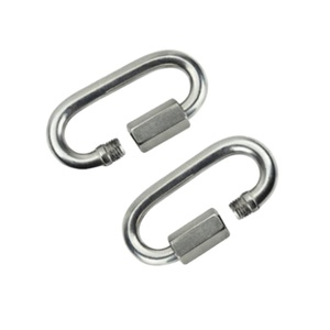 Connecteurs en acier inoxydable, 4 pièces, lien <span class=keywords><strong>rapide</strong></span> - Product Image 1