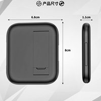 Multifunctionele USB-adapterkabel conversie-opbergdoos type C kabel met USB A naar type C micro-omvormer en telefoonhouder