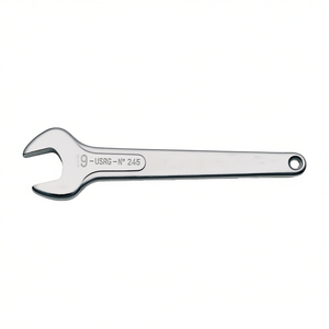 Open End Wrench 9mm Metric Steel <b>Tool</b> For Mechanical Repair - Product Image 2