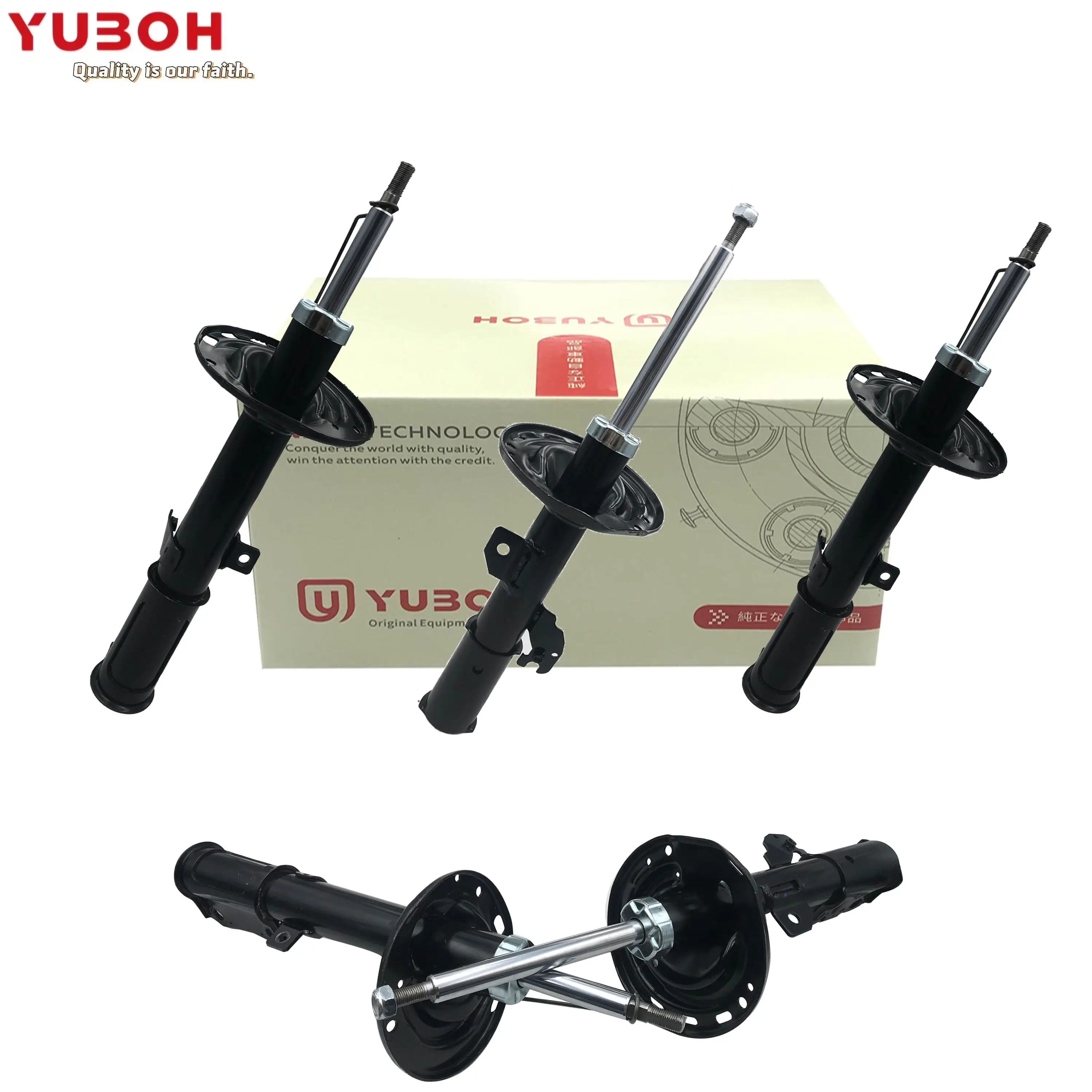 FOR TOYOTA.HONDA high quality YUBOH auto parts rear front left right car shock Absorber for honda civic 16-19 51611-TET-H01