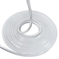 Tube en silicone imperméable de style néon 2010A pour bande LED 10-12mm décoration intérieure/extérieure facile à encliqueter