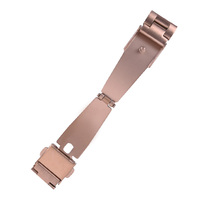 Bracelet de montre en acier inoxydable RYB 3 liens pour Xiaomi, bracelet de remplacement en métal pour Mi Band 3 4 5 6