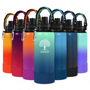 Bouteille d'eau en acier inoxydable sans BPA de 500 ml/750 ml/1 L avec logo pour le bureau, le sport et le camping - Product Image 2