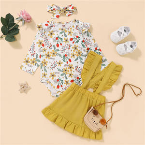 Robes de princesse en coton pour bébés filles, motif floral, collection automne, achat en gros depuis la Chine, produits les plus vendus - Product Image 6