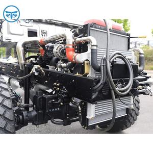 बड़ी पावर 300hp डीजल, 5t पेलोड, 3800mm <span class=keywords><strong>wb</strong></span> खाली कैनवास 4x4 पिक-अप चेसिस विशेष वाहन के लिए - Product Image 5