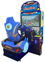 Máquina de Juego de Carreras de Metal con Monedas para Interiores, Simulador de Conducción de Pista de Velocidad en Venta