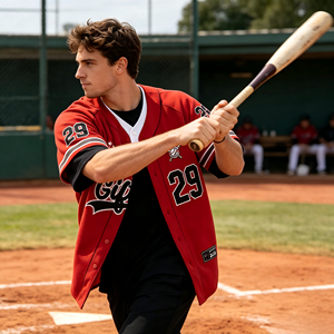 Uniforme de Béisbol Personalizado al por Mayor para Hombre, Impresión de Número y Logotipo del Equipo, Uniforme Transpirable para Equipo o Grupo - Product Image 6