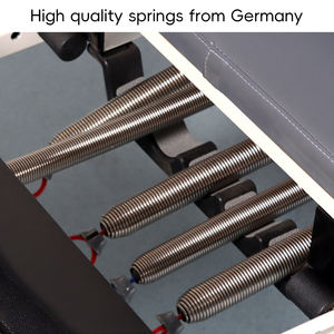 Lit de Pilates EIGFOH en alliage d'aluminium de haute qualité, durable, équipement de fitness pour centre de remise en forme, blanc, maintien de la forme physique - Product Image 3