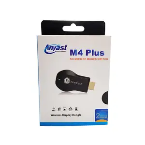 M4 Plus Không Dây Wifi Hiển Thị Dongle Receiver Airplay Dlna 1080P Miracast WIFI Dongle Hiển Thị Anycast M4 Plus Dongle