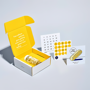 Cajas de Cartón Corrugado para Envíos Postales, Impresión Digital, Frascos de Plástico para Compras, Embalaje Personalizado, Insertos Resistentes, Color Personalizado, Relieve, Cajas para Envíos, Calcetines de Pelo - Product Image 1