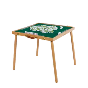 Alta Qualidade Recém-Projetado Dobrável E Fácil De Colocar Mesa Mahjong Ao Ar Livre Família Game E Mesa De Entretenimento