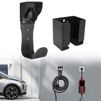 Support de boîte de chargeur EV Portable Kit de montage mural EV chargeur étui Dock J-crochet support de câble pour véhicule électrique