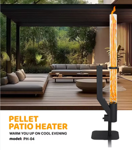 <span class=keywords><strong>Estufa</strong></span> <span class=keywords><strong>de</strong></span> Jardín Moderna para Exteriores, <span class=keywords><strong>de</strong></span> <span class=keywords><strong>Leña</strong></span> y Pellets, con Material <span class=keywords><strong>de</strong></span> Acero al Carbono, Calefacción Duradera y Eficiente - Product Image 6