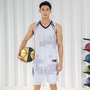 Vêtements de sport d'équipe de basket-ball personnalisés, tenue d'uniforme en maille, ensembles de maillots de basket-ball athlétiques pour adultes - Product Image 4