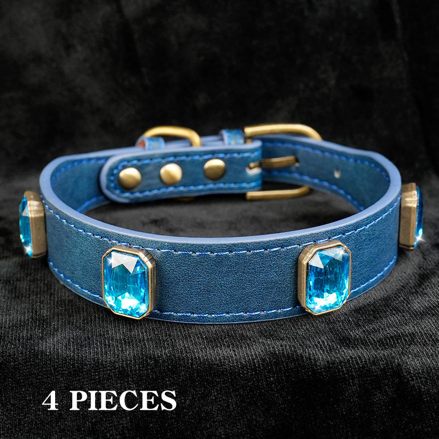 Blue with Large diamond