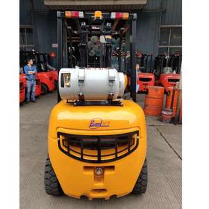 EVERLIFT FG30T, Nueva Carretilla Elevadora de Combustible Dual de 3.0 Toneladas de Fábrica China, Motor Nissan <span class=keywords><strong>K25</strong></span>, Importación Japonesa, Alta Eficiencia, Combustión Interna - Product Image 1