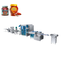 Ligne de production entièrement automatique de sauce aux fruits à base de pulpe avec machine de pasteurisation