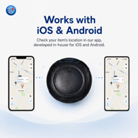 Traceur OEM contrôlé par application pour iOS et Android, pour objets personnels et utilisation en véhicule, avec développement de moule privé