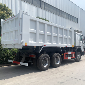 China Howo Sino Euro 2 diésel usado 8X4 371hp 12 Wheeler 50 70T camión volquete trasero - Product Image 6