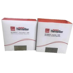 Panneau en laine de roche Thermafiber Owens Corning 100k-5cm 120k-5cm Isolation des murs extérieurs Ignifuge Absorption acoustique - Product Image 5