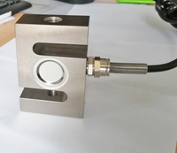 Célula de carga tipo S para máquina de ensayo de materiales, tanque suspendido, tolva, llenado de ingredientes, control de pesaje, gancho, básculas para grúas y montacargas