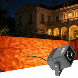 Projecteur <span class=keywords><strong>LED</strong></span> dynamique monocouleur 60 W à effet d'ondulation d'eau, étanche IP65 pour extérieur, lumière d'ambiance, publicité par vagues lumineuses - Product Image 1
