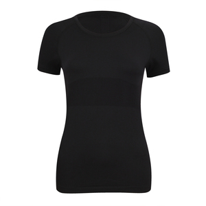 เสื้อยืดกีฬาแบบไร้ตะเข็บด้านหน้า รุ่นปี 2025 ระบายอากาศได้ดี แห้งเร็ว น้ำหนักเบา ทรงเข้ารูป ผลิตจากผ้าสแปนเด็กซ์/โพลีเอสเตอร์ คอกลม สำหรับออกกำลังกาย - Product Image 5