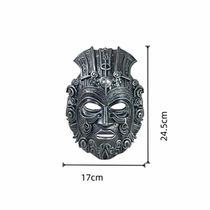 Carnaval de Halloween, Día de muertos, Cosplay, fiesta de disfraces, indio, máscara artesanal de resina - Product Image 2