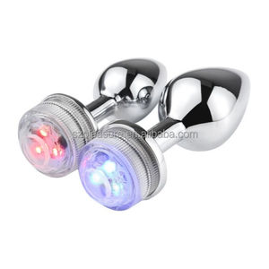 All'ingrosso massaggiatore prostatico LED telecomando glutina Glow <span class=keywords><strong>in</strong></span> the dark anale <span class=keywords><strong>Plug</strong></span> anale <span class=keywords><strong>plug</strong></span> per coppie - Product Image 5