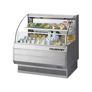 Réfrigérateur commercial double face multi-étagères pour fruits et légumes de supermarché - Product Image 3