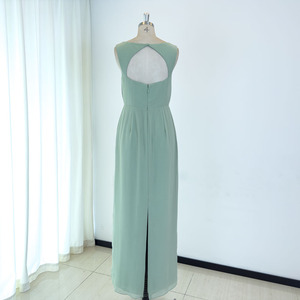 TEENYEE, <span class=keywords><strong>vestido</strong></span> de noche de boda con abertura en la pierna de diseño personalizado, vestidos de dama de honor verde salvia, <span class=keywords><strong>vestido</strong></span> de cóctel para fiesta - Product Image 2