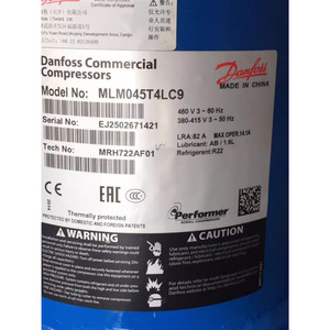 Compresseur de climatisation Danfoss MLM045T4LC9 12V, pièce de rechange pour systèmes de réfrigération - Product Image 3
