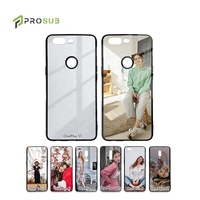 Prosub – coque de téléphone portable personnalisée, bricolage, vierge, Sublimation, pour One Plus 5 6 7 Series TPU + PC, couverture en verre
