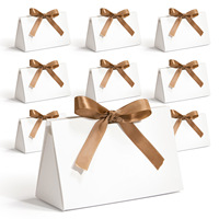 Boîte à bonbons triangulaire en carton, emballage tendance, style minimaliste Instagram, boîte cadeau pour mariage et fête, marque chinoise Shaher