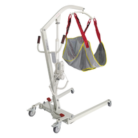 Lève-personne médical électrique et hydraulique manuel pour le transfert de patients paralysés, alités, âgés et handicapés à domicile